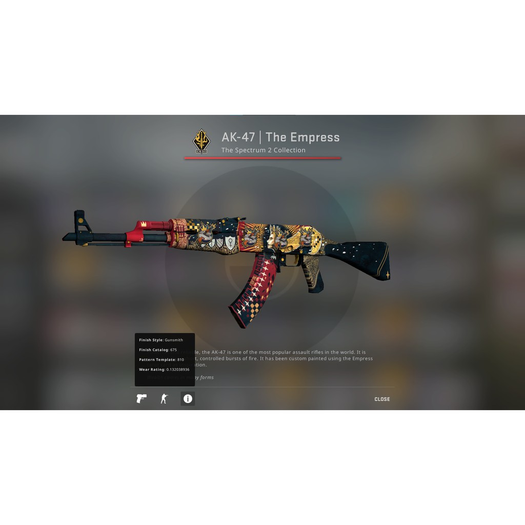 CSGO skin : AK-47 - The Empress (Minimal Wear) | Shopee Malaysia