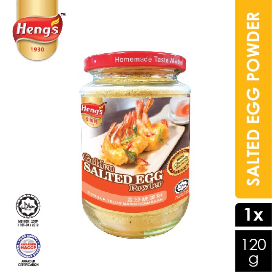 Heng's Salted Egg Powder (120g) Shopee Malaysia