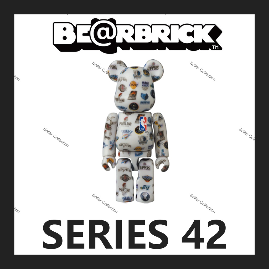 MEDICOM BEARBRICK SERIES 42 Hero NBA West Be@rBrick 100% | Shopee Malaysia