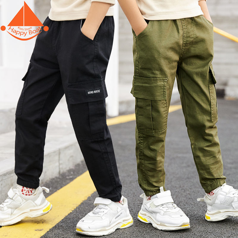 Boys Trousers Kids Casual Pants Seluar Kasual Kanak-kanak 2021Children's  Wear Western Style Teens Long Pant | Shopee Malaysia