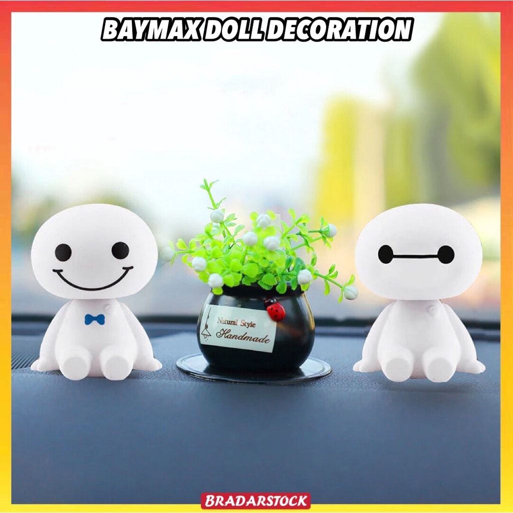 car accessories BAYMAX DOLL CARTOON DECORATION Baymax Robot Interior