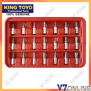 King Toyo Pcs Dr Socket Bit Socket Set King Toyo Set Soket Kt