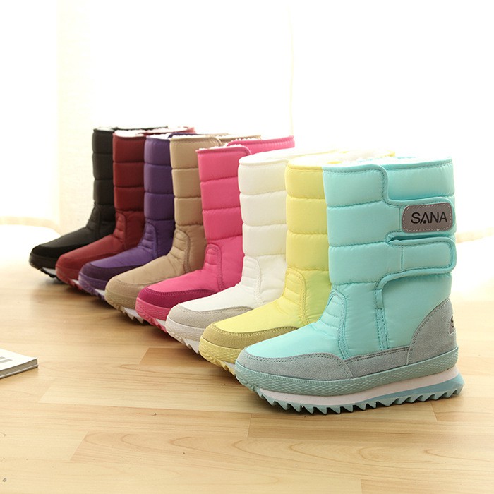 slip resistant snow boots