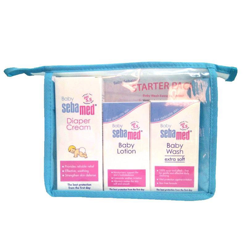 Sebamed Baby Starter Kit (DiaperCream/BabyWash/BabyLotion