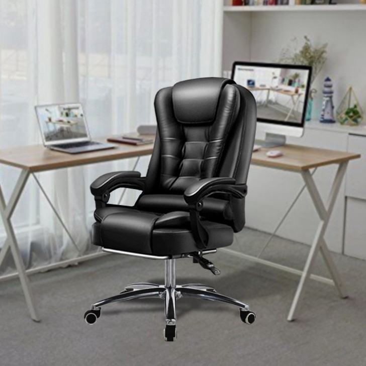 READY STOCK - Promotion!!! Ergonomic PU leather Office Chair Kerusi ...