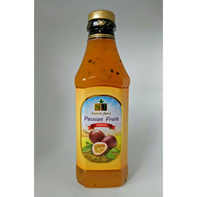 NJ Passion Fruit Cordial Juice (1 litre) 浓缩百香果汁