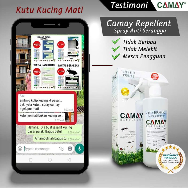 Buy 🎁+SPRAY UBAT BASMI KURAP KUTU KUCING , ANJING, ARNAB  TIADA 