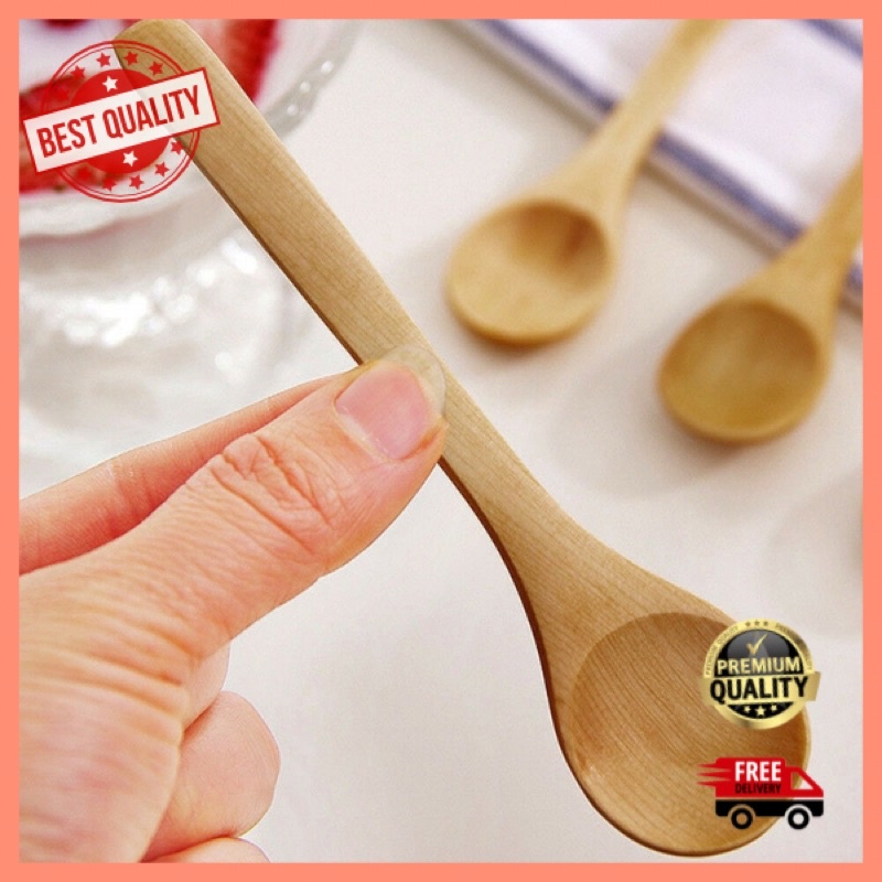 READY STOCK1Pcs Set Bamboo Wooden Cooking Tools Utensil Kitchen Spatula Spoon Mixing