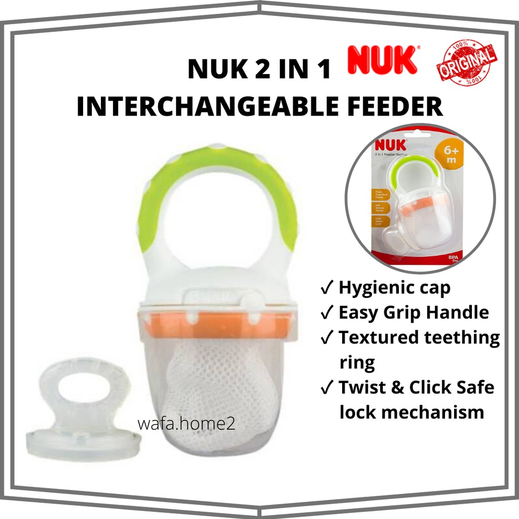 nuk feeder teether