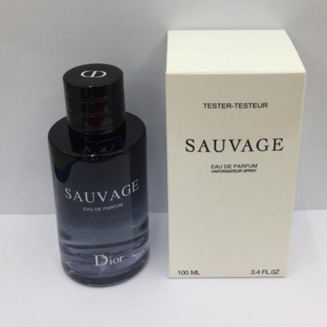 sauvage perfume tester
