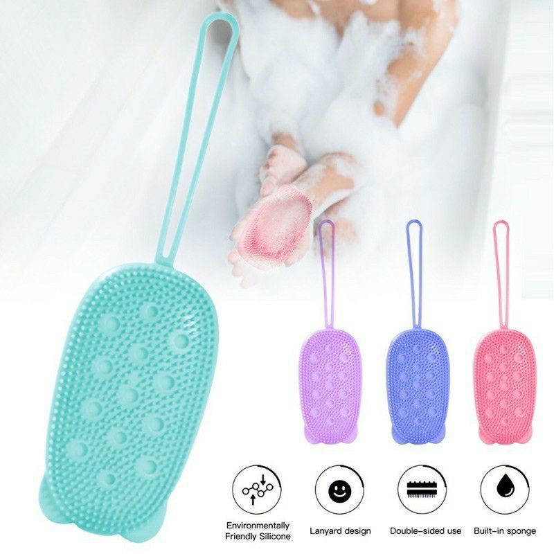 Silicone Cleaning Brush Fast Bubble Deep Cleaning Pad Soft