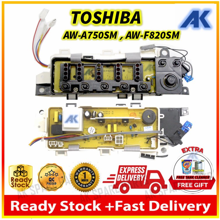 (OEM) AWA750SM / AWF820SM Toshiba washing machine pcb board