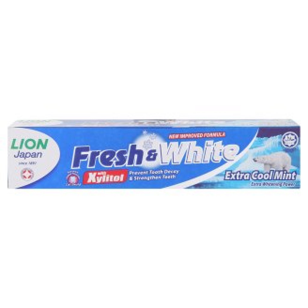 Fresh And White Fresh Extra Cool Mint Toothpaste 160g Shopee Malaysia