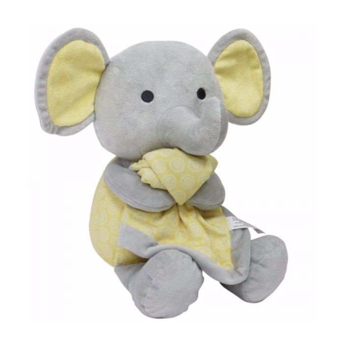 yellow elephant stuffed animal