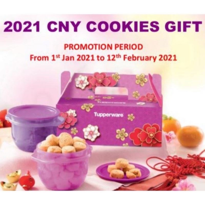 {Ready Stock}Tupperware COOKIES GIFT Set