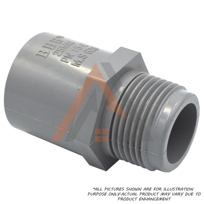 PVC Fitting Valve Socket Pipe Connector Penyambung Paip 1/2" (15MM) 2