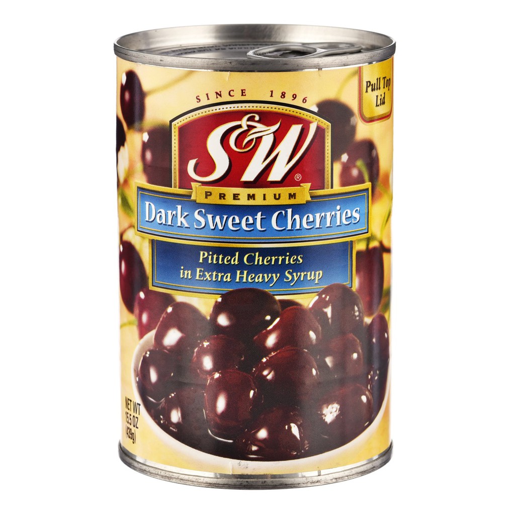 S&W PREMIUM PITTED DARK SWEET CHERRIES 439G Shopee Malaysia