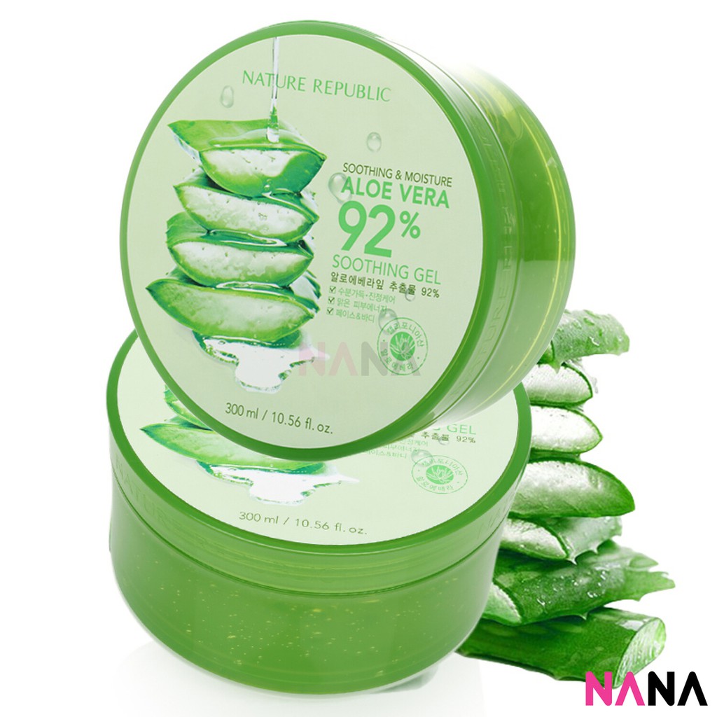 Nature Republic Soothing And Moisture Aloe Vera 92 Soothing Gel 300ml X 2pcs Shopee Malaysia 5825