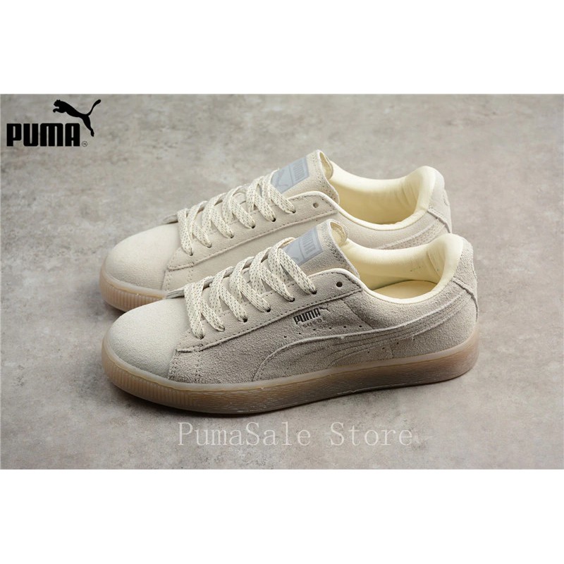 puma suede mono iced beige