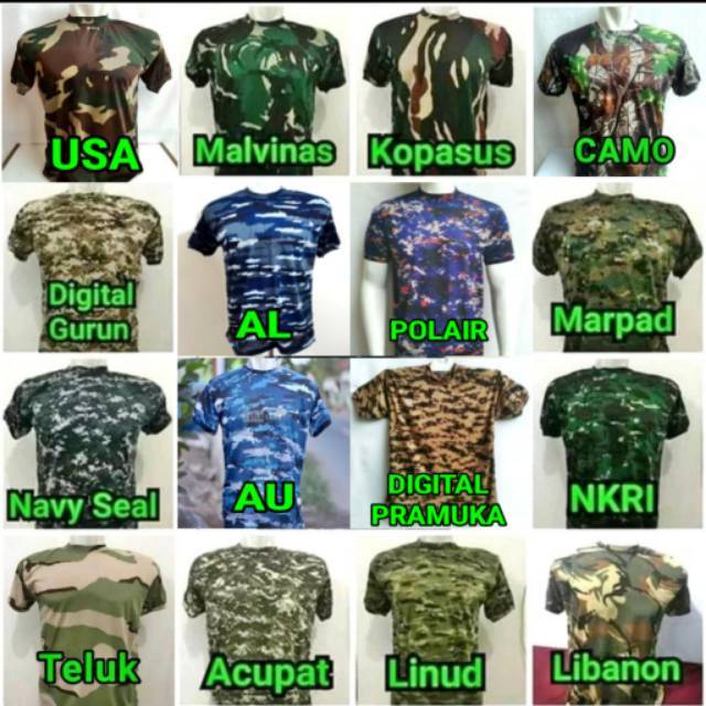 digital camo dri fit shirts wholesale