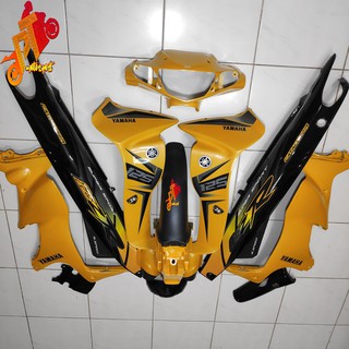 Yamaha 125ZR  Cover Set Yellow Black Kuning  DiRaja  20TH 