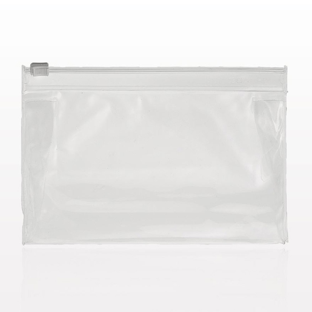 transparent zipper bag