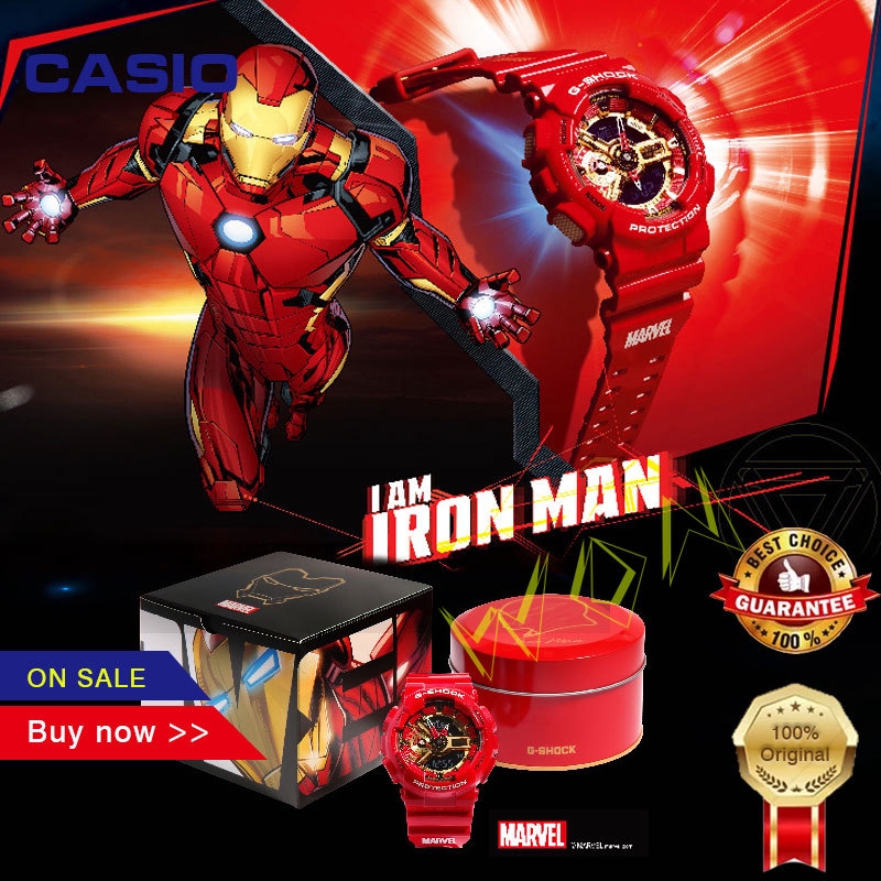 jam g shock iron man