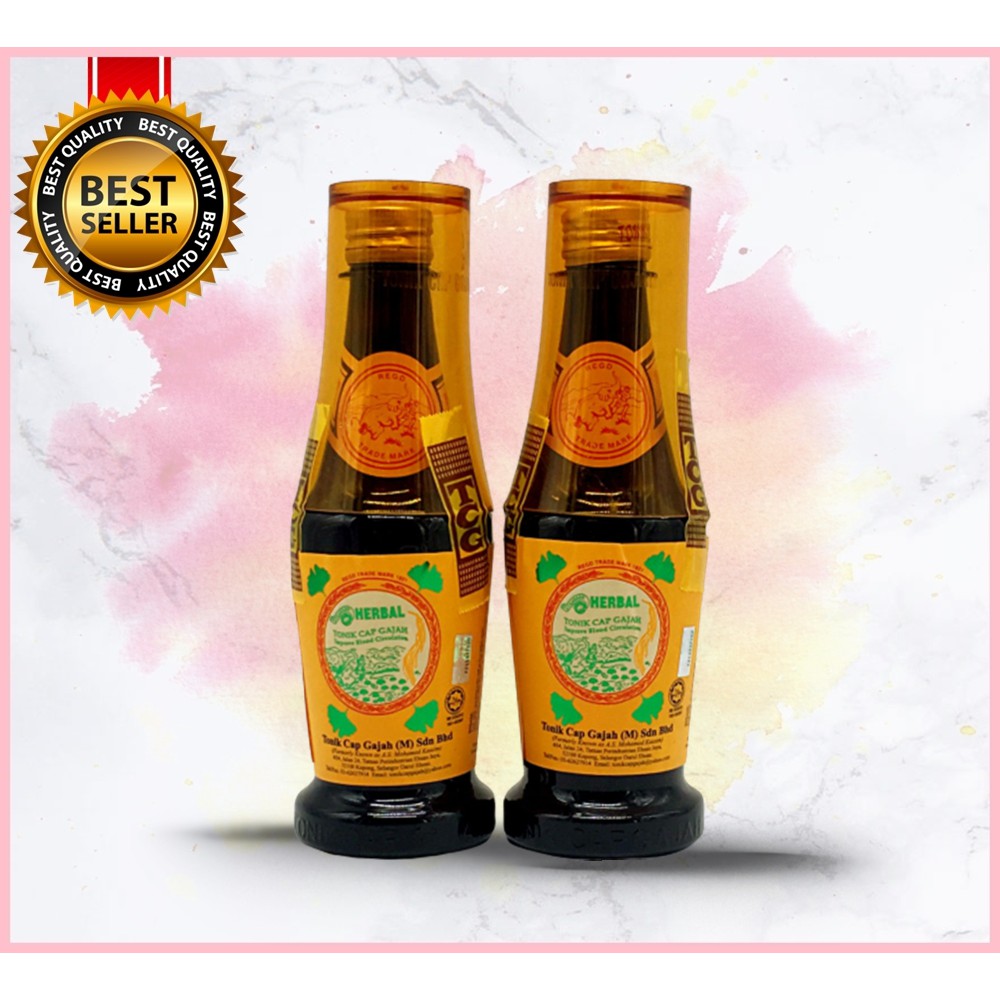Original Herbal Tonik Cap Gajah 320ml