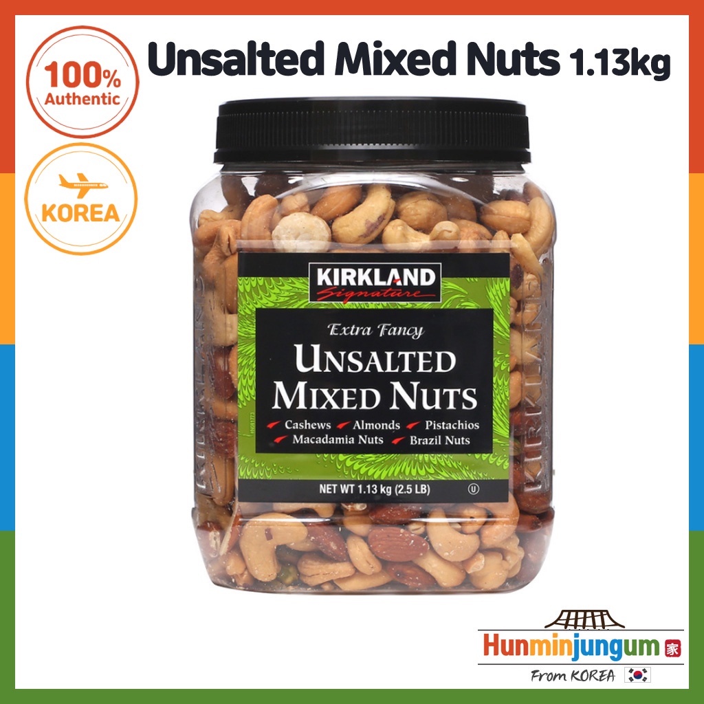 [Kirkland] Signature Unsalted Mixed Nuts 1.13kg Shopee Malaysia