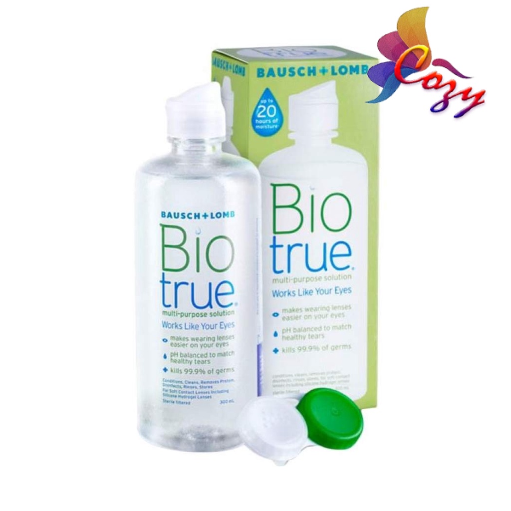 (300ml) Biotrue Solution Bausch & Lomb Multi Purpose Solution | Shopee ...