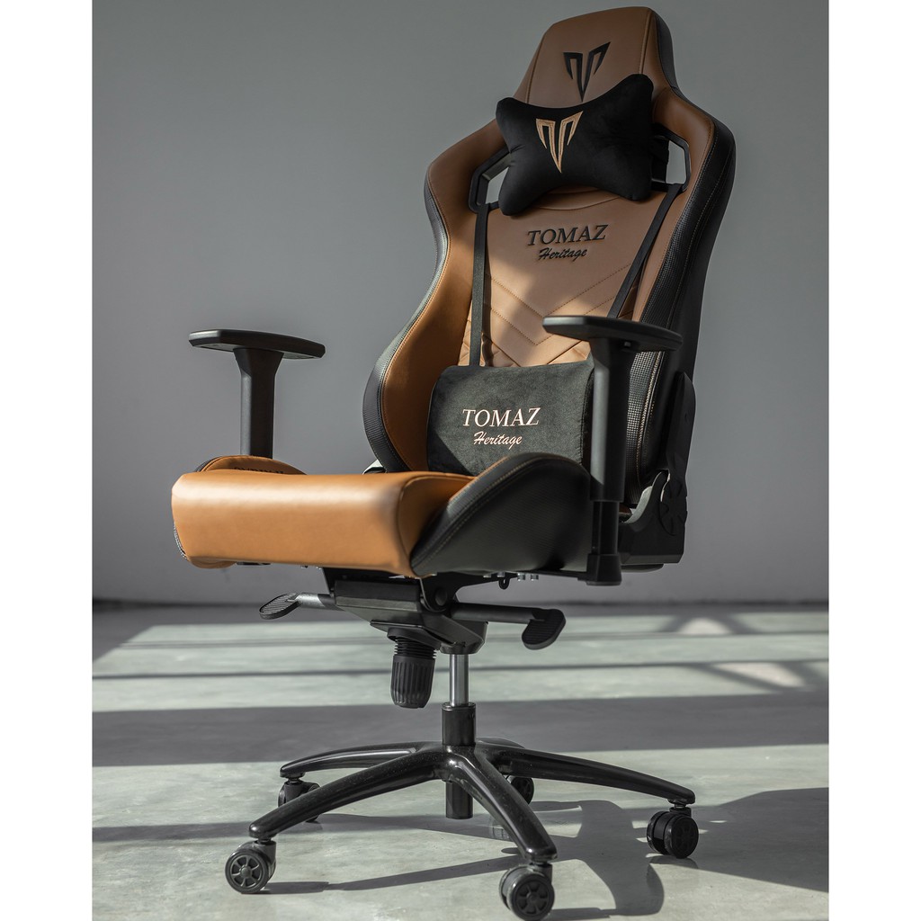 Same Day Shipping Tomaz Syrix Ii Gaming Chair Brown With 3 Yrs Official Warranty Shopee Malaysia