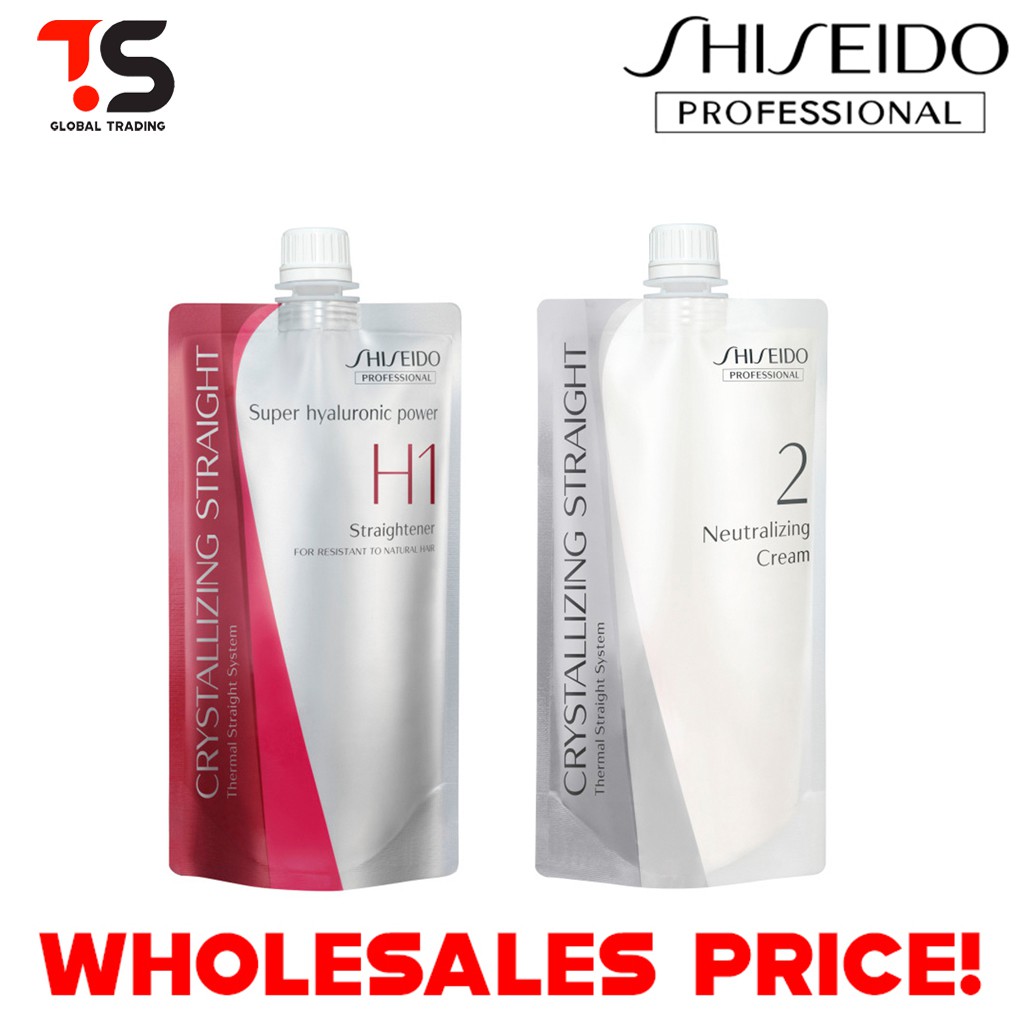 shiseido hair straightening cream