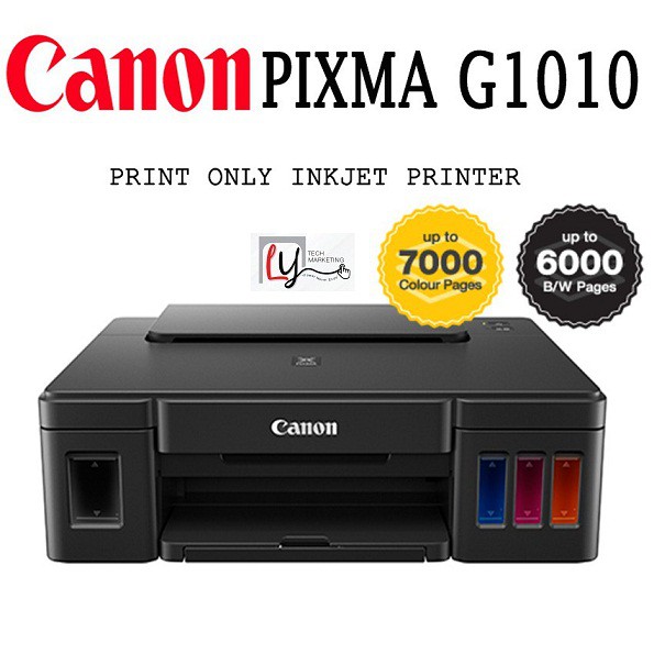 Canon G1010 Ink Tank Printer Full Set Shopee Malaysia