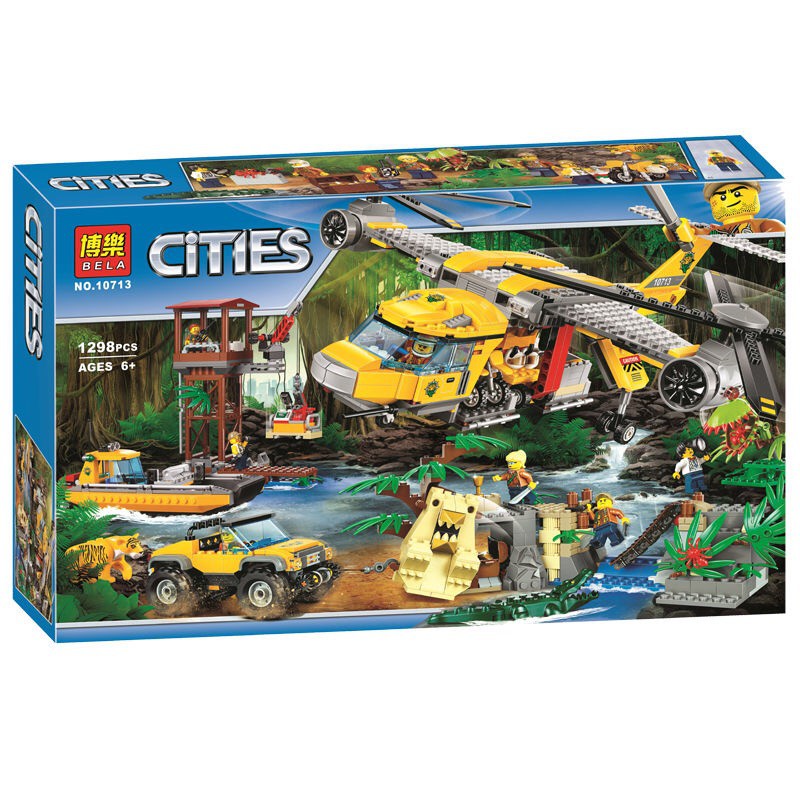 lego city police jungle