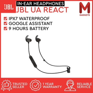 under armour jbl sport wireless react