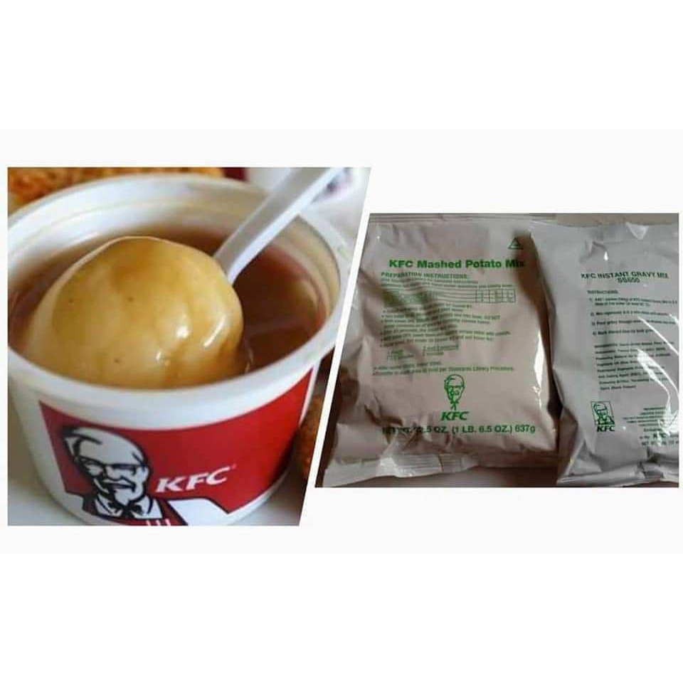 Mashed Potato Kfc Kentang Putar Kfc Free Gravy Kfc Shopee Malaysia