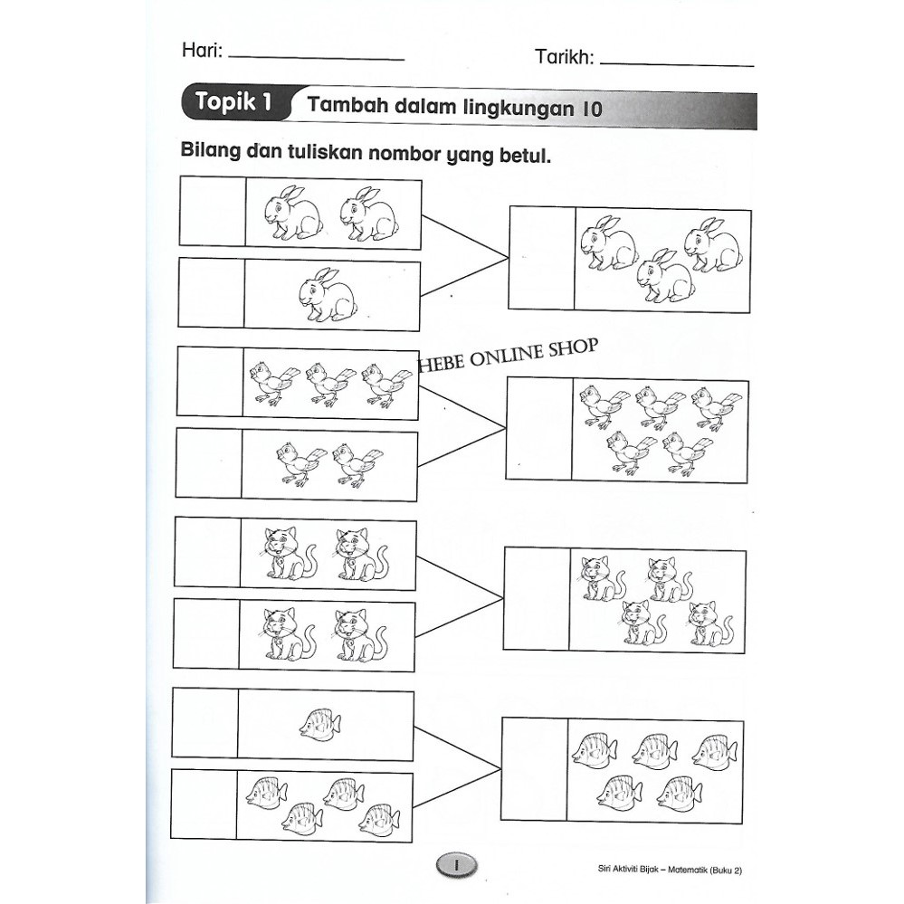 Lembaran Kerja Latihan Pra Sekolah