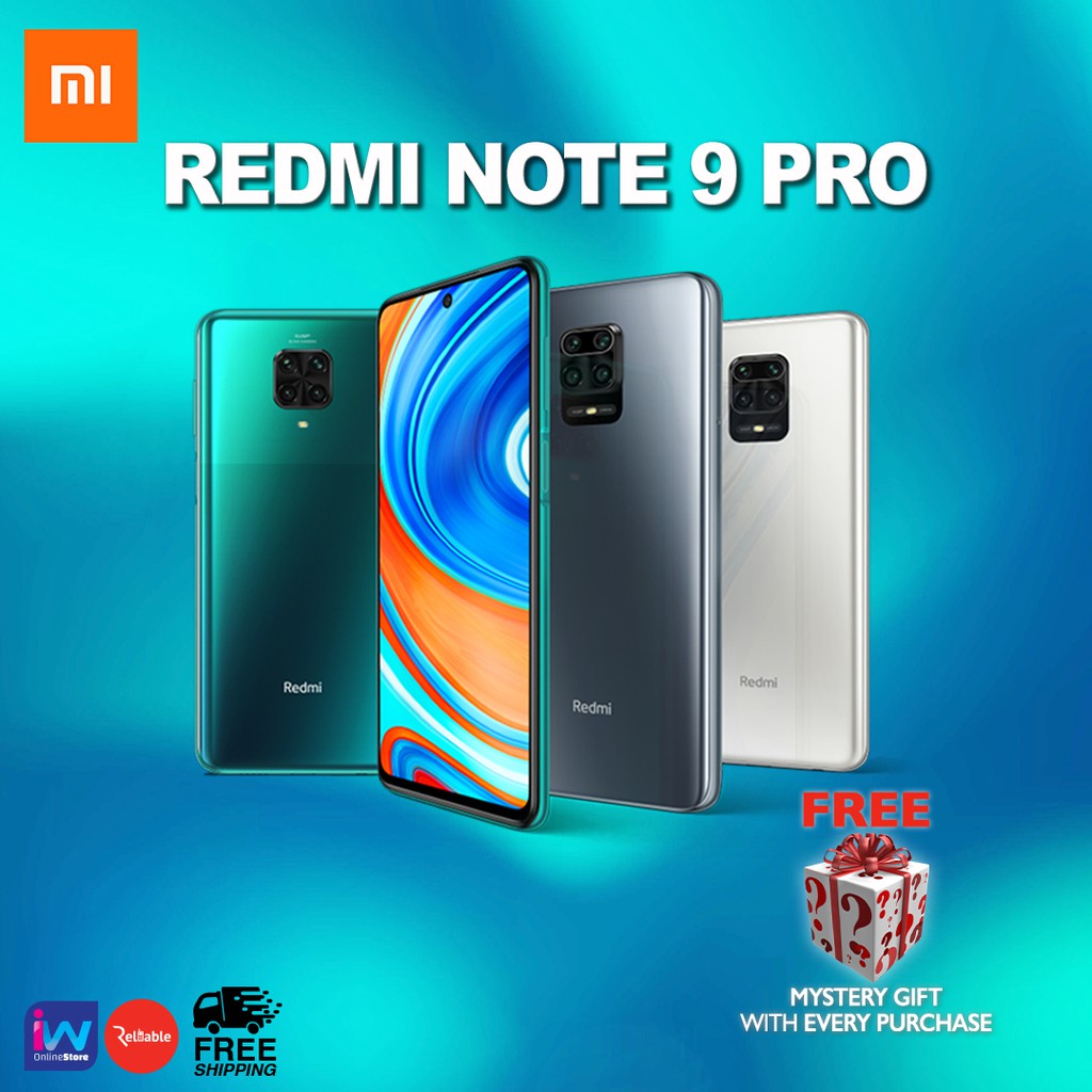 Redmi Note 9 pro 6gb +64gb/128gb [GLOBAL VERSION] | Shopee  