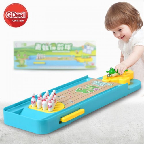 GDeal Children's Educational Toy Mini Frog Launch Pad Bowling Table Board Game