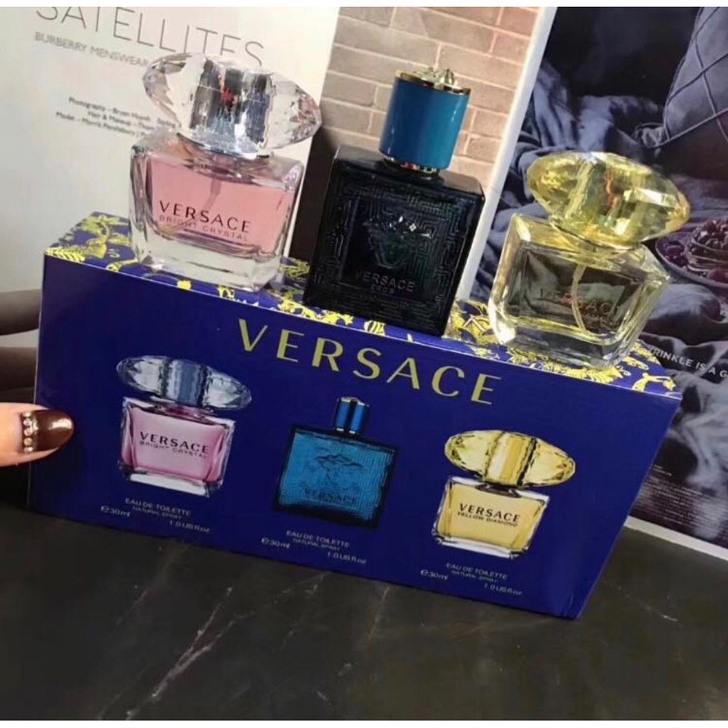 versace mini set perfume