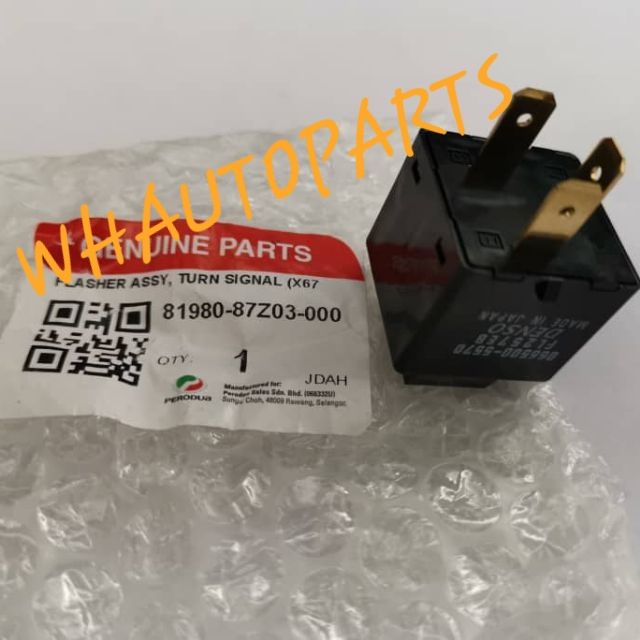 100% ORIGINAL PERODUA KANCIL KELISA KENARI FLASHER RELAY 