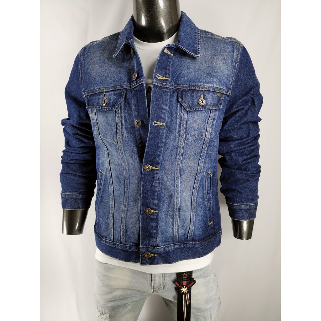 MUSTANG Original Men Outerwear Fashion Casual Formal Western Denim Jeans Jacket True Denim by LEE. M221-02802/02901