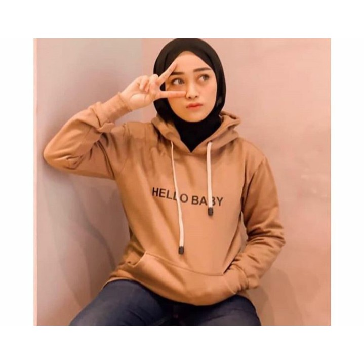 sweater hoodie hello baby