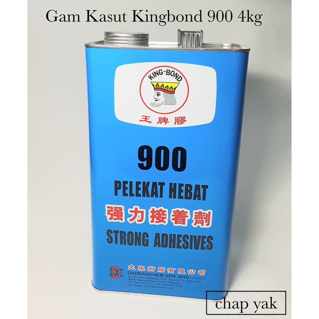 Gam Kasut Kingbond 900 4kg Shoe Adhesive Kingbond 900 4kg