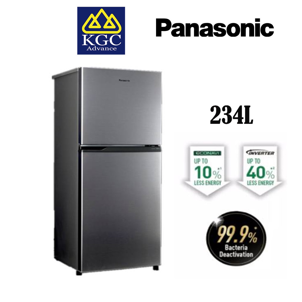 Panasonic 2 Door Inverter Top Freezer Refrigerator 234l Nr Bl263vpmy