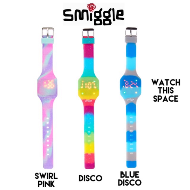 smiggle digital watch instructions