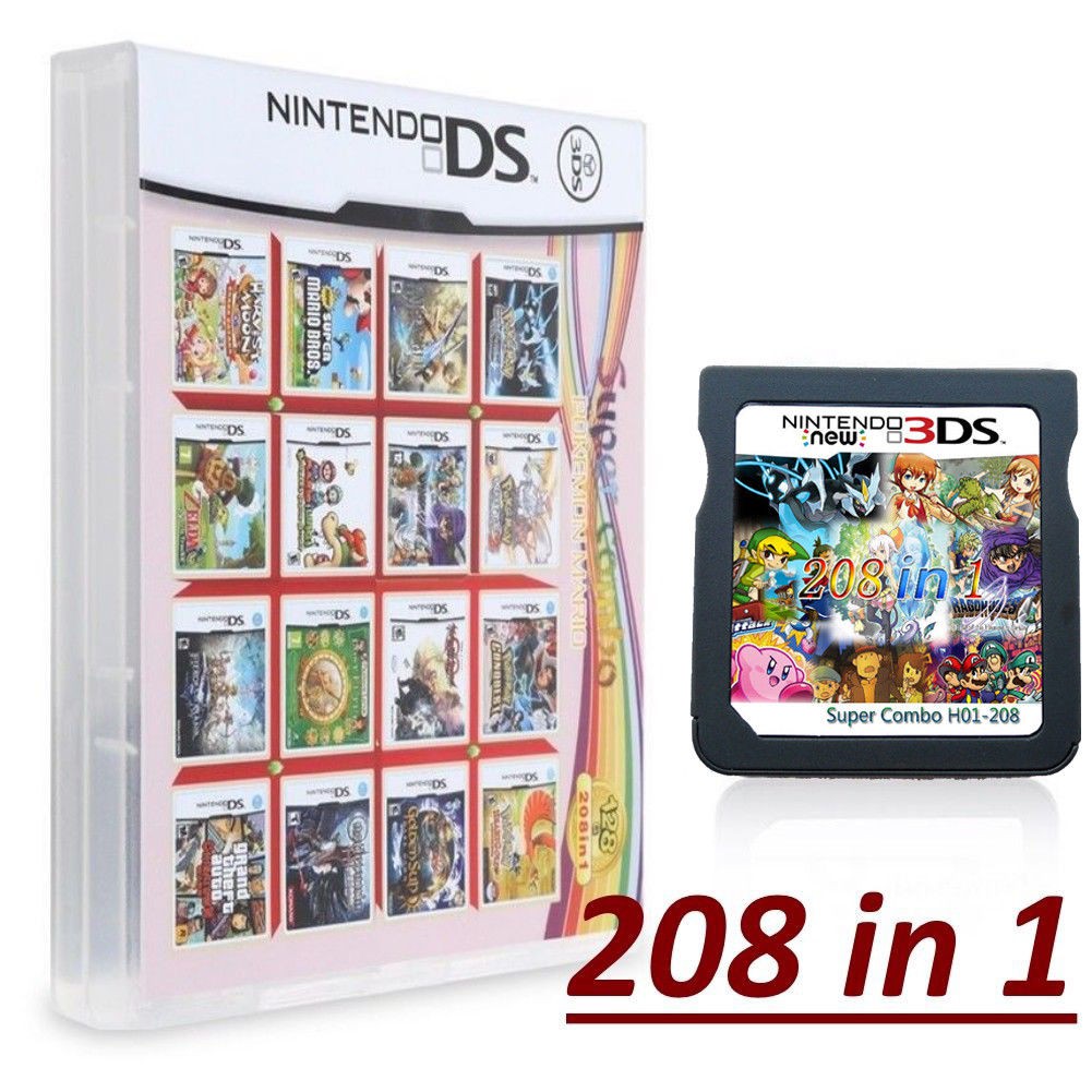 nintendo 3ds 208 in 1