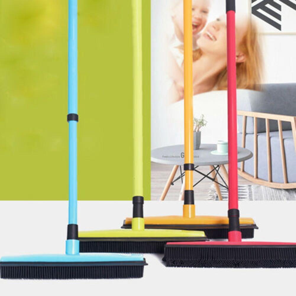 rubber push broom