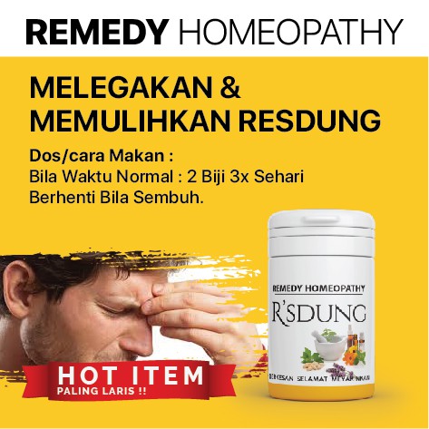 Ubat Penawar Homeopathy Resdung Cepat Sembuh Free Delivery Mujarab Terapi Sinus Rhinitis Original Pil Shopee Malaysia