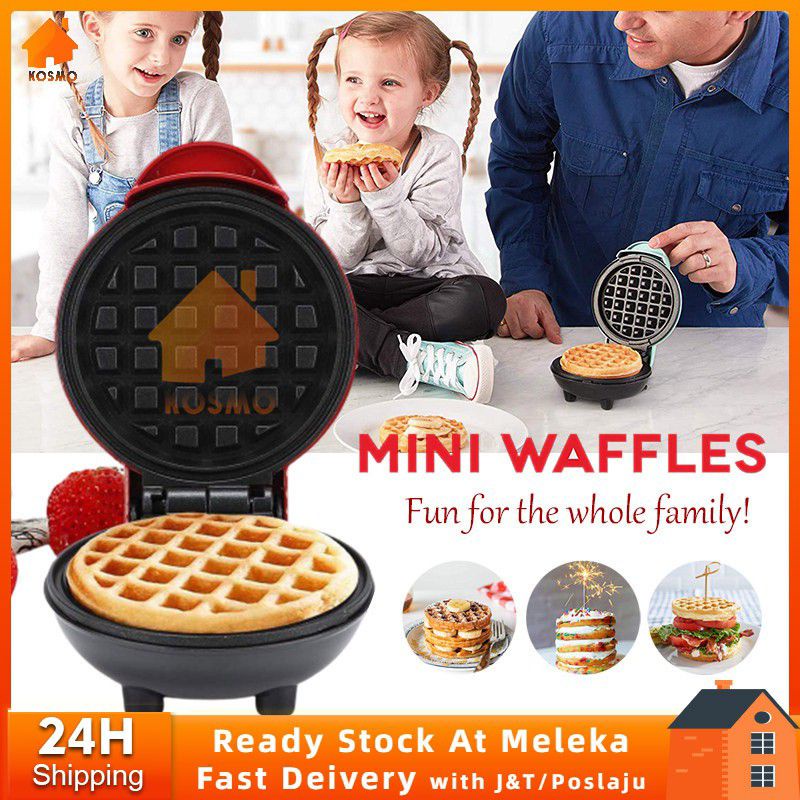 Electric Waffle Maker Non-Stick Breakfast Maker Mini Waffles Maker Machine